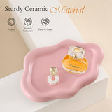 Ceramic Cloud Jewelry Tray Trinket Dish Key Bowl Nightstand Decor