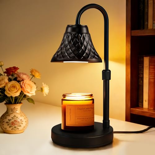 Adjustable Candle Warmer Lamp with Timer: Mothers Day Gifts Lamp fits All Candle Jar Home Decor - Wax Warmer for Scented Wax - Birthday Gifts for Women
