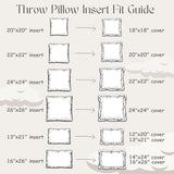 Down Alternative Throw Pillow Insert (26"x26", Pack of 1), Decorative Pillow for Sofa, Couch, Bed, Chair Cushion