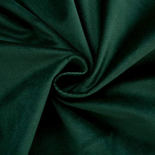 RainRoad Dark Green Decorative Throw Pillow Covers Cushion Cover Pillow Case for Sofa Couch Bed Chair,Soft Square Dark Green Throw Pillows 18x18 Inch,Set of 2