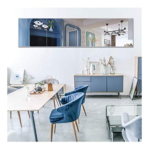Home Mirror Dressing Mirror Floor Mirror 4PCS Full Length Mirror eless Free Standing Adjustable Bedroom Furniture Mirror Size : 22cm X 22cm AN1018 914 (Size : 40cm×40cm)