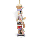 Kurt S. Adler Gingerbread Man Nutcracker Ornament 5 inch Wooden Christmas Decoration