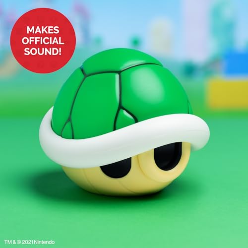 Paladone Super Mario Green Shell Light with Sound - Officially Licensed Nintendo Lamp, Gift for Gamers