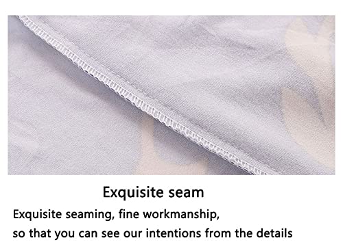 YOPOIY Printed Futon Cover Elastic Feature Rich Textured Futon Slipcover Washable Armless Sofa Cover for Living Room Bedroom Furniture -31-170-210cm