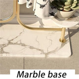 Full-Length Mirror Household Multifunctional Dressing Mirror and Coat Rack Combination Bedroom Full-Length Mirror with Hanging Clothes Full Length Floor Mirror (Gold2)