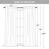 Yakamok Velvet Curtains 84 inches 2 Panels - Luxury Room Darkening Wine Red Curtains for Bedroom Living Room Thermal Insulated Super Soft Window Drapes Rod Pocket, Wine Red, W52 x L84 inches