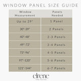 Elrene Home Fashions Brighton Windowpane Plaid Blackout Window Curtain, Living Room and Bedroom Drape with Rod Pocket Tabs, 52" x 84", Linen, 1 Panel