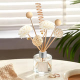 Reed Diffuser Stick,WUTAOBON 10Pcs 10Inch Natural Rattan Flower Reed Fragrance Diffuser Set, Fragrance Diffuser Replacement Rattan Sticks Home Decor (Primary Color)