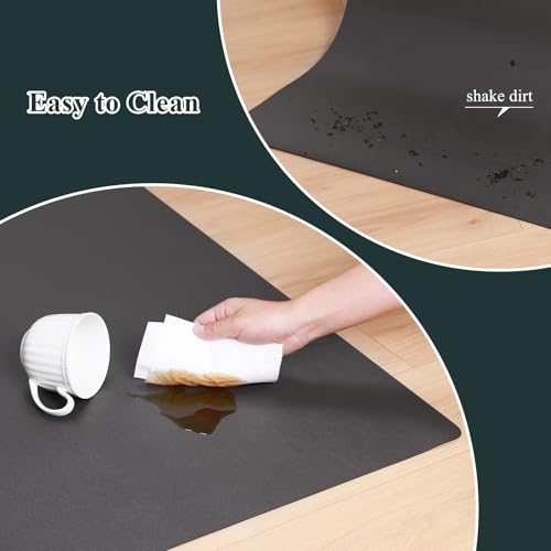 Front Door Mat Indoor Outdoor, Waterproof Low Profile Entrance Mat