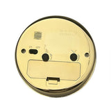 UncleS 3.5inch (89mm) Clock Insert Roman Numeral Round Watch Insert Gold Clock for Decorating and Gifting Making