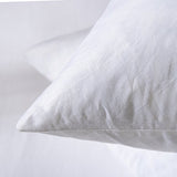 basic home® Hotel-Style 26x26 Goose Feather Down Euro Pillow Insert for Sofa & Bed - 100% Odorless & Plump Cushion Filler - 233TC Cotton with Inner Liner to Prevent Poking (26x26 Inch)