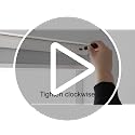 Joydeco No Tools No Drill Blinds for Indoor Windows, Cordless Window Blinds Cellular Shades Top Down Bottom Up Blackout Honeycomb Blinds Thermal Insulated Noise Reduction (White, 34.5" W x 64" H)