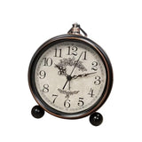 PRETYZOOM Classic Retro Alarm Clock Large Digital Table Clock Analog Quartz Movement Easy to Set Battery Included