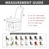 molasofa Chair Covers for Dining Room Set of 2 Stretch Chair Slipcovers with Skirt for Kitchen Seat Protectors Wedding Banquet Decor Kids Pets Spandex Fabric Washable (2pcs, Cream)