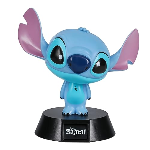 Paladone Disney Stitch Icon Light - Cute Collectible Decor, Night Light, and Gift for Lilo and Stitch Fans - 11 cm Tall