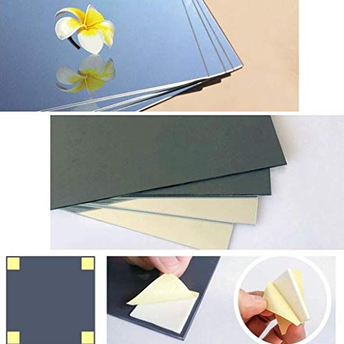 Wall Hanging Vanity Mirror Home Clothing Store Fitting Mirror Full-Length Floor Mirror 4Pcs AN1016 914