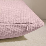 Chenille Throw Pillow Covers 18x18, Set of 4, Fall Colors