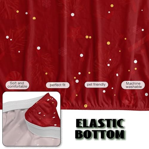 Christmas Truck Futon Slipcover Armless Futon Bed Sofa Cover Furniture Protector with Elastic Bottom, Soft and Washable Futon Covers for Sofa Bed