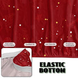 Christmas Truck Futon Slipcover Armless Futon Bed Sofa Cover Furniture Protector with Elastic Bottom, Soft and Washable Futon Covers for Sofa Bed