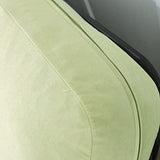 OctoRose 3 Side Zipper Classic Soft Micro Suede Futon Cover/Slipcover/Sofa DayBed Mattress Cover Couch Protector (Cover ONLY) (Light Pastel Green, Full Size)