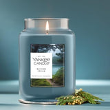 Yankee Candle Bayside Cedar Scented Candle, 22oz Large Jar