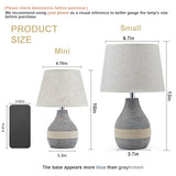 13" H Small Rechargeable Cordless Ceramic Table Lamp with Remote – RGB, Warm White Light, Timer, Dimmer – Battery Operated Lamp with Linen Shade for Patio, Bedroom, Living Room, Dining Table