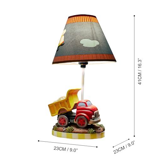 Fantasy Fields Decorative Transportation Themed Table Lamp, Multi