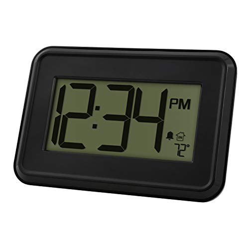MainStays Basic Wall/Table Digital Clock with Countdown Timer, W80000