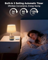 13" H Small Rechargeable Cordless Ceramic Table Lamp with Remote – RGB, Warm White Light, Timer, Dimmer – Battery Operated Lamp with Linen Shade for Patio, Bedroom, Living Room, Dining Table