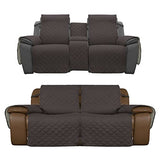 Easy-Going Product Bundles Reversible Loveseat Recliner Cover with Console，Loveseat Recliner Sofa Cover