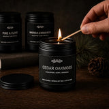 6 Pack Candles for Home Scented Aromatherapy Candles Gifts Set for Men, Men Candle Set, 42 oz 300 Hour Long Lasting Candles, Gifts for Mens Birthday Fathers Day Anniversary Present