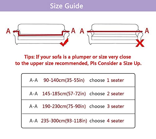Armless Futon Slipcover with Ruffle Skirt Solid Color Milk Silk Futon Couch Cover Stretch Futon Sofa Bed Cover -Blue-2 Seater (145-185cm