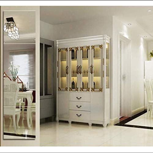 Full-Length Mirror DIY Stitching eless 4 Pieces Floor Mirror for Bathroom Bedroom Foyer AN1021 910