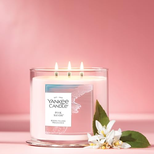 Yankee Candle Pink Sands Scented Candle, 14.5oz 3-Wick