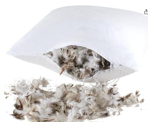 BLVD Eight Landino Decorative Throw Pillow with Insert (Cover + Insert Included) – 20"x 20" Down Feather Blend – USA Woven -Sofa & Bed Pillow for Living Room & Bedroom - CAL117 Compliant, Single Pack