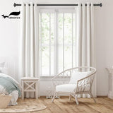 BRIOFOX BLACK Curtain Rods for Windows 48 to 84 Inch Adjustable Length 1 Inch Diameter Heavy Duty Window Curtain Rods for Indoor Ourdoors With Classic Square Finials