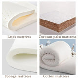 Bohemian Futon Floor Mattress Cover Zippered, Comfy Futon Covers Slipcovers, Full Wrap Japanese Futon Mattress Protector Cover Comfortable Sleeping Pad Cover Washable,C,150x200cm/59x79in