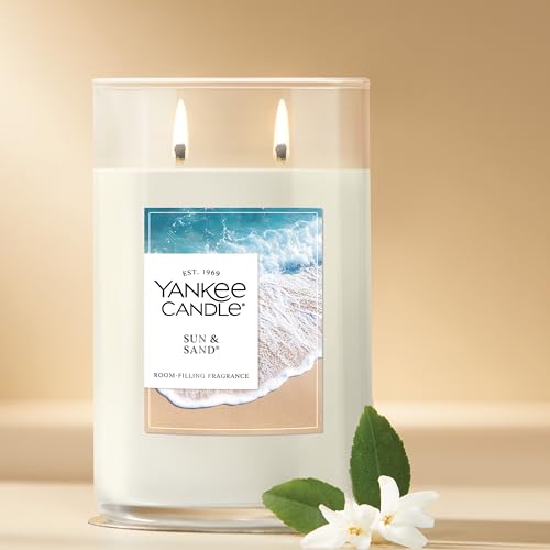 Yankee Candle Sun & Sand Scented Candle, 20oz Large Tumbler