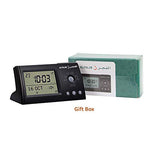 ALFAJR Desk Travel Automatic Azan Athan Prayer Clock Qibla Muslim CT-11