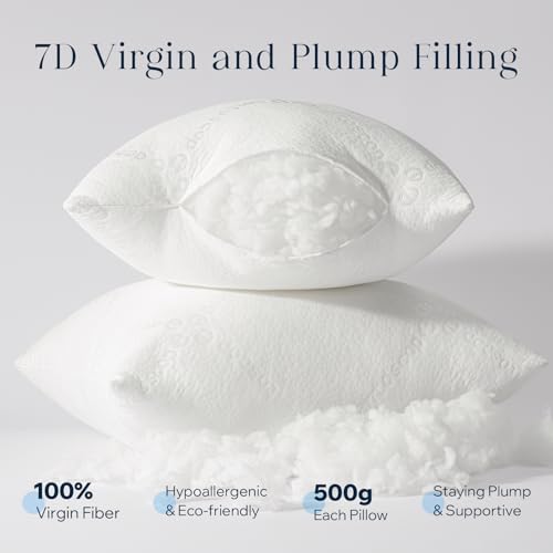 Phantoscope Premium 18x18 Throw Pillow Inserts, Ultra-Soft Air Layer Pillow Inserts Down Alternative Decorative Throw Pillows for Couch, Bedroom, Square Cushion Sham Stuffer, Pack of 1