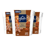 Glade Jar Candle, Cozy Gingerbread, 4.08oz., 3 Count