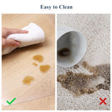 Clear Runner Rug for Hallway, 2'x6' No Slip Waterproof Kitchen Standing Floor Mat for High Traffic, Vinyl Indoor Outdoor Entryway Area Rug for Laundry, Bedroom, Living Room