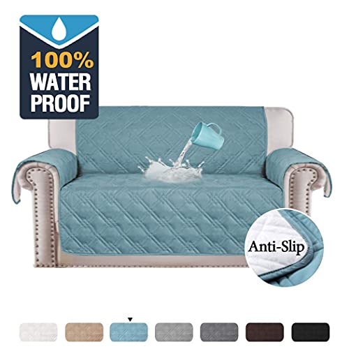 H.VERSAILTEX 100% Waterproof Oversized Recliner Cover and Loveseat Cover Bundle