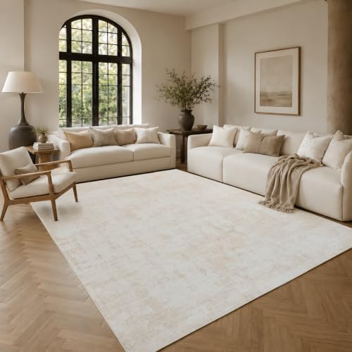 8x10 Area Rugs Washable Abstract Rug for Living Room Bedroom