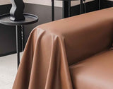Anti Cat Scratch Leather Sofa Cover Cloth Towel, All Season Universal Waterproof Seat Cushion, Anti Slip Universal All Inclusive Cover (Grey,180 * 200CM)