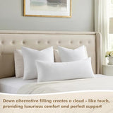 MIULEE 22x38 Inch Synthetic Down Alternative Pillow Insert