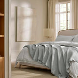 BOLL & BRANCH Waffle Bed Blanket, King/Cal King, Shore