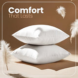 Utopia Bedding 28x28 Pillow Inserts, White Throw Pillows for Couch, 2 Pack