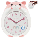 Kids Alarm Clock, Analog Alarm Clocks, Cute Cartoon Decorative Small Desk Clock for Bedroom, Bedside, Living Room, Shelf, Not Include Battery