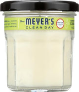 MRS. MEYER'S CLEAN DAY Lemon Verbena Soy Candle, Garden-Inspired Aromatherapy Homekeeping, 35 Hour Burn Time, Made with Essential Oils, 7.2 oz Large Glass Jar Candles (Pack of 2)